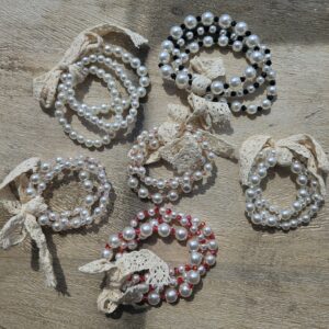 Multi Strand Pearl Bracelet