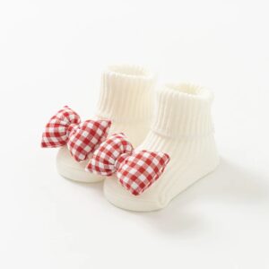 Newborn Baby Non-Slip Cotton Cute Mid-Calf Socks