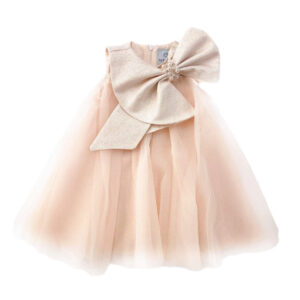 Jackie Peach Tulle Dress